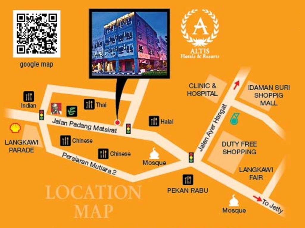 Altis Hotel Langkawi Kuah Zewnętrze zdjęcie